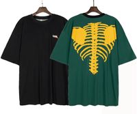 Wholesale T Shirt Men Women Short Sleeve Patchwork Skeleton Print T Shirts Oversize Tops Tee Colors