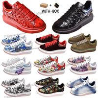 Wholesale with box top quality shoes designer red bottoms men women womens Leather Lace Up white mens espadrilles oversized flats platform casual espadrille flat sneakers