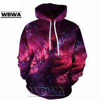 Wholesale Men s Hoodies Sweatshirts Wbwa d hoodies galaxy man sweatshirts space hoodie print psychedelic printed sweater vest calls abstract sweatshirt with anime XEQR