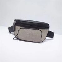 Wholesale Classic style women and men fashion Waist Bags genuine Leather fanny pack printed designer fannypack chest belt bag