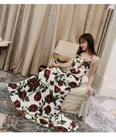 Wholesale Casual Dresses Palais Vintage Original Sexy European And American Lady Spring Summer Formal Dinner Holiday Ball Party Night Dress