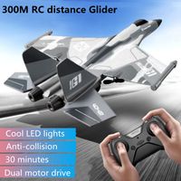 Wholesale Electric RC Aircraft G Dual Motor Drive Remote Control Plane Fixed Wing M EPP Material Anti Crash Mins Cooling LED Light RC