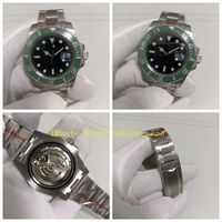 Wholesale 4 Color L Steel mm Watch Men s Black Blue Green Cerachrom Ceramic LN Dive CAL Automatic Eta Men EW Factory Watches