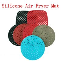 Wholesale Air Fryer Silicone Mat inches Reversible Non Stick Silicone Dab Mats Baking Mat Food grade Silicone Reusable by sea LLA828