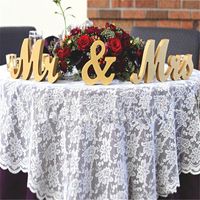 Wholesale Party Decoration Wedding Mr Mrs Sign Gold Wooden Letters Valentine s Day Letter Sweetheart Table Decor Supplies
