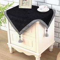 Wholesale Table Cloth European Top grade Bedside Cabinet Cover English China Style Night Patchwork With Tassels