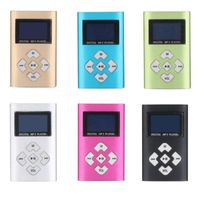 Wholesale MP4 Players Portable LCD Rechargeable MP3 Support GB Micro SD TF Card USB Mini Music Playing Device