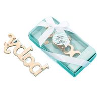 Wholesale BABY Beer Bottle Opener For Wedding Baby Shower Party Birthday Favor Gift Souvenirs Souvenir Bottle Opener GWB13020