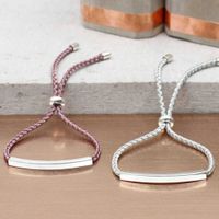 Wholesale Stainless steel hollow pipe engraved long brand Bracelet dragon scale braided rope couple s personalized Knot Bracelet