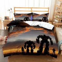 Wholesale Bedding Sets D Printed Set Duvet Cover Pillowcases Bed Linens Home Textile For Kids Boys Twin Full Queen King Size