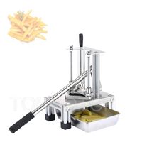 Wholesale Potato Chips Fryer Making French Fries Cutting Machine