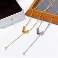 Wholesale New Ins Style Jewelry Fashion Net Red Accessories Gold plated Necklace Women s Boutique Products