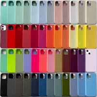 Wholesale Lining fluff Liquid Silicone Cases For iPhone Pro Max mini Pro Pro XS XR X s Plus Luxury Design High Quality Scratchproof Waterproof in Phone Cover