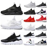 Wholesale Huarache running shoes Sneakers mens womens Triple White Black Red Grey Blue Purple designer Huaraches boys girls outdoor Trainers sports shoe