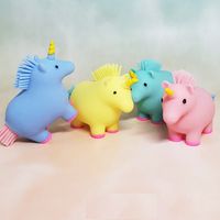 Wholesale Cartoon Unicorn Squeeze Kids Fidget Toys Funny Pop Out Foam Balls Stuff Weird Gadgets ADHD Autism Sensory Anti stress