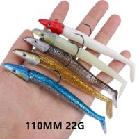 Wholesale 5 Color Mixed mm g Jigs Soft Baits Lures Single Hook Fishing Hooks Pesca Fishing Tackle B86