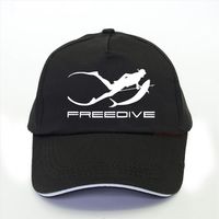 Wholesale Summer Freedive Player Baseball Cap Diving Fishing Beach Sun Hat Men Women Adjustable Hip Hop Snapback