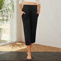 Wholesale Yoga Outfit Women Maternity Pants Pregnancy Clothes Solid Color Workout Lounge Trousers Vintage Gym Clothing Pantalones