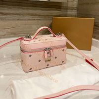 Wholesale Beautiful Cosmetic Bags Luxurys Designers Shoulder Bag Printed Large Capacity High Quality Fashion Women Totes Handbags Crossbody Clutch Make Up Trunk
