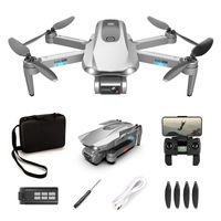 Wholesale XKJ GPS Drone With Professional K Dual Camera Brushless Motor Foldable Quadcopter Long Battery Life RC Dron For Gift