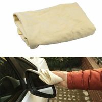 Wholesale Car Sponge Auto Care Extra Large Motorcycle Natural Drying Chamois40 cm Approx Free Shape Cleaning Genuine Leather Cloth