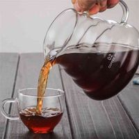 Wholesale Pour Over Range Coffee Server Carafe Drip Pot Kettle Brewer Barista Percolator Clear ml ml ml