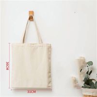 Wholesale Portable Canvas Bags Custom Logo Blank Cotton Eco friendly Shopping Bag Designers Handbags Printing Customized J2