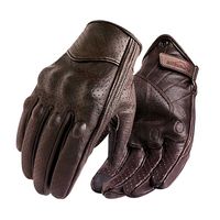 Wholesale Motorcycle Gloves Men Touch Screen Leather Electric Bike Glove Cycling Full Finger Motorbike Moto Motocross Luvas Sale