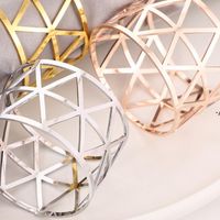 Wholesale 3 Colors Metal Napkin Ring High Grade Western Food Napkins Buckle Towel Buttons Restaurant Hotel Party Kitchen Table Decoration NHD11010