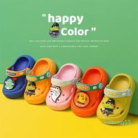 Wholesale Sandals Cute Children Infants Baby And Slippers Children s Summer Boys Girls Indoor Non slip Hole Shoes