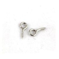 Wholesale Vintage Silver mm Wgp Sheep Eye Nail Screw mm Sheep Eye Socket Hook For Bracelet Charm Jewelry Making Beads jllTaE ffshop2001