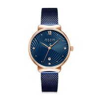 Wholesale Wristwatches Julius Auto Date Colors Women s Watch Miyota Mov t Lady Hours Fine Fashion Clock Bracelet Stainless Steel Girl s Gift Box