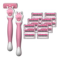Wholesale Women for Holder Safety Suitable Sensitive Skin With Handles and Blades Manual Shaving Razors