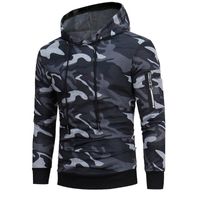 Wholesale Men s Hoodies Sweatshirts Mens Camouflage Military Style Hooded Sweatshirt Long Sleeve Sport Tops For Man Autumn Slim Clothes Ropa Ho