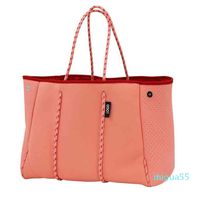 Wholesale Large Capacity Neoprene Tote Handbag Beach Bag For Women