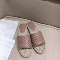 Wholesale Sandals Summer Genuine Leather Metal Deco Slippers Open Toe Flats Shoes Women