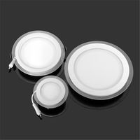 Wholesale Ceiling Lights W LED Light Round Glass Cover High Bright Recessed Lamp V Driver