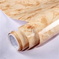 Wholesale Hot Marble Film Self Adhesive Wallpaper for Bathroom Kitchen Cupboard Countertops Paper PVC Waterproof Wall Stickers K2