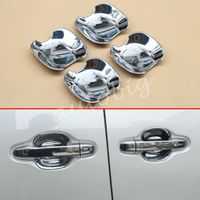 Wholesale Chrome Door Handle Protector Cup Surrounds Accessories For Toyota Alphard Vellfire