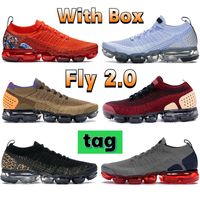 Wholesale With Box fly running Shoes gym blue Heel Graphic Team Orange cheetah black alunminum orca rose gold knit men sneakers women trainers