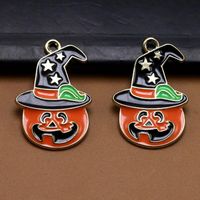 Wholesale Charms Alloy Colorful Necklace Pendants Fashion Pumpkin Clown DIY Jewelry Making Accessory