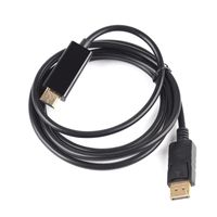 Wholesale Audio Cables Connectors FT m DisplayPort Display Port DP To Male M PC Video HDTV Cable Adapter