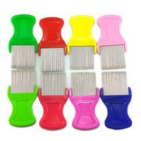 Wholesale Pet Hair Comb Cat Dog Puppy Grooming Steel Small Fine Toothed Pet Flea Comb New Professional Factory price