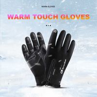 Wholesale Waterproof Winter Warm Gloves Men Ski Gloves Snowboard Gloves Motorcycle Riding Winter Touch Screen Snow Windstopper Glove Car