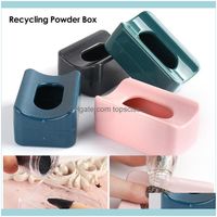 Wholesale Nail Salon Health Beautynail Glitter Art Tool Storage Box Powder Recycling Loose Sequins Broken Diamond Jewelry Drop Delivery D7Adk