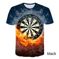 Wholesale 2018 Best d T Shirts Dart Board T Shirt Darts Throwing Game Graphic Tee Tee Shirts Short sleeve Designer shirts