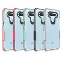 Wholesale Bumper Clear Back Dual Layer Skin Hybrid PC TPU Slim Fit Hard Phone Cover Case For LG Stylo K51 ARISTO5 K31 A