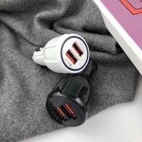 Wholesale 100pcs FAST Charge USB Port Car Charger v v v A Fast Charging for Samsung Galaxy S6 HTC M9 Nexus LG G4 Phone