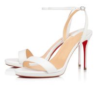 Wholesale Summer Women Loubi Queen Sandals Sexy Luxury Red Bottom High Heels Gladiator Sandalias Ankle Strap Party Wedding Evening Mujer EU43