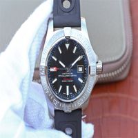 Wholesale GF New II Dive Seawolf mm ETA A2824 Automatic Mens Watch Black Dial ATM Top Stainless Steel Bracelet Watches